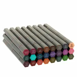 Crafter's Companion Spectrum Noir 3-in-1 Tri-Blend Brush Nib Markers 24-pack