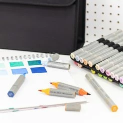 Crafter's Companion Spectrum Noir 3-in-1 Tri-Blend Brush Nib Markers 24-pack -Crafter's Companion Sales unnamed file 1034