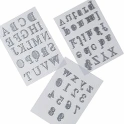 Crafter's Companion Gemini FoilPress Traditional Type Alpha Dies