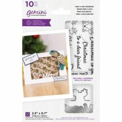 Crafter's Companion Santa's Grotto Christmas Peek-A-Boo Stamp/Die Set -Crafter's Companion Sales unnamed file 1058