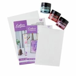 Crafter's Companion Sparkle Ink And Resist Pad Set
