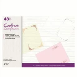 Crafter's Companion Set Of 2 Vellum & Card Insert Pads -Crafter's Companion Sales unnamed file 1081