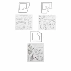 Crafter's Companion Tri-Fold Aperture Stamp And Die Kit