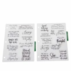 Crafter's Companion Christmas Hymns Stamp Set