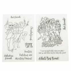 Crafter's Companion Fabulous Friends Stamps