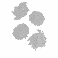 Crafter's Companion Double-Sided Rose And Anemone Dies