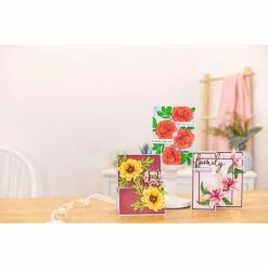 Crafter's Companion Double-Sided Rose And Anemone Dies -Crafter's Companion Sales unnamed file 1147