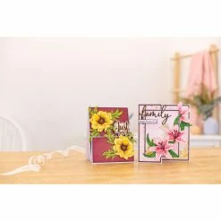 Crafter's Companion Double-Sided Rose And Anemone Dies -Crafter's Companion Sales unnamed file 1149