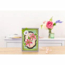 Crafter's Companion Gemini Lilies And Peonies Spray Stamp And Die Set -Crafter's Companion Sales unnamed file 1160