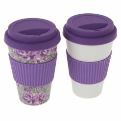 Crafter's Companion 15.9 Fl. Oz. Bamboo Travel Cup Set Of 2