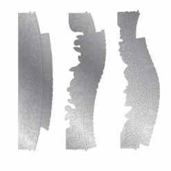 Crafter's Companion Curved Slimline With Sentiment Border Dies