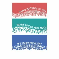 Crafter's Companion Curved Slimline With Sentiment Border Dies -Crafter's Companion Sales unnamed file 1261