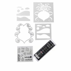 Crafter's Companion Stamp, Die And Stencil Set