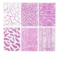 Crafter's Companion Hint Of Texture Nature Embossing Folder Bundle