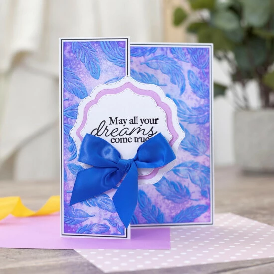 Crafter's Companion Hint Of Texture Nature Embossing Folder Bundle 6 Crafter's Companion Hint Of Texture Nature Embossing Folder Bundle - Image 6