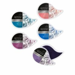 Crafter's Companion Spectrum Noir Pearlescent Pigment Ink Pads - Set Of 5