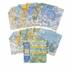 Crafter's Companion Nature's Garden 36-Sheet 12" X 12" Daisy Paper Pad