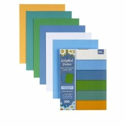 Crafter's Companion Daisy Nature's Garden Linen Card Pack