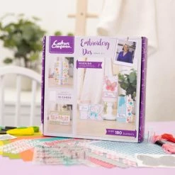 Crafter's Companion Embroidery Dies Kraft Kit Subscription Box #52 -Crafter's Companion Sales unnamed file 185