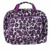 Crafter's Companion Travel Craft Bag Purple Cheetah