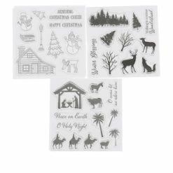 Crafter's Companion Celebrate The Season Stamp Set