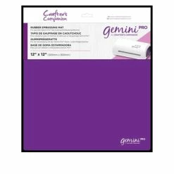 Crafter's Companion Gemini Pro 12" X 12" Rubber Embossing Mat