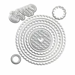 Crafter's Companion Stacked Easel Circle Card Dies