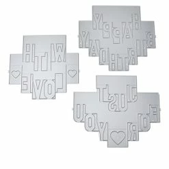 Crafter's Companion Shaped Sentiment Pop-Out Dies