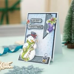 Crafter's Companion Vintage Snowman Paper Craft Kit -Crafter's Companion Sales unnamed file 445