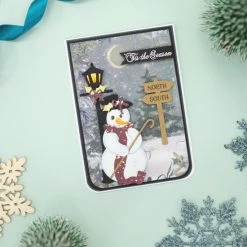 Crafter's Companion Vintage Snowman Paper Craft Kit -Crafter's Companion Sales unnamed file 446