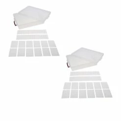 Crafter's Companion Set Of 2 Stash 'n Stack Storage Boxes