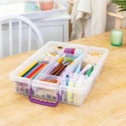 Crafter's Companion Set Of 2 Stash 'n Stack Storage Boxes -Crafter's Companion Sales unnamed file 514