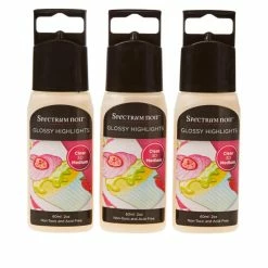 Crafter's Companion Spectrum Noir Set Of 3 Glossy Highlighter Dimensional Glue