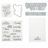 Crafter's Companion Nitwit Kindly Thoughts Stamps, Dies And Embossing Set