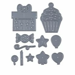 Crafter's Companion Time To Celebrate Ornament Die