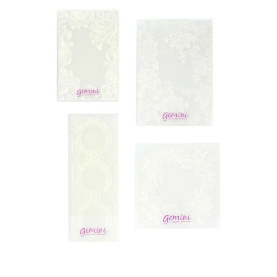 Crafter's Companion Elegance 3D Embossing Folders 1 Crafter's Companion Elegance 3D Embossing Folders