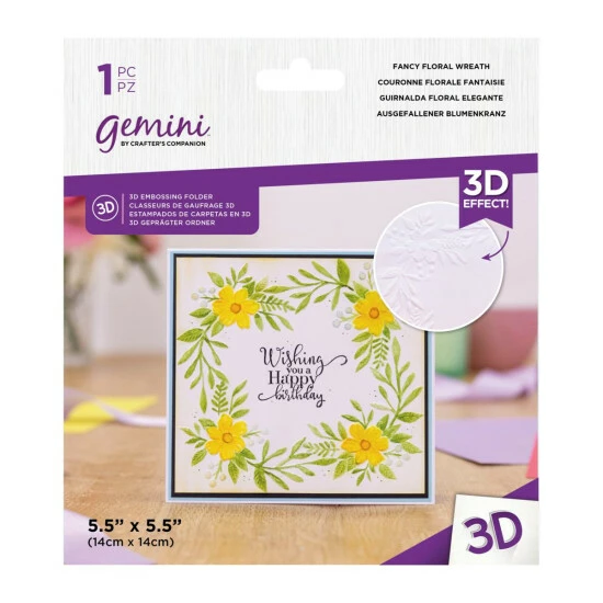 Crafter's Companion Elegance 3D Embossing Folders 6 Crafter's Companion Elegance 3D Embossing Folders - Image 6