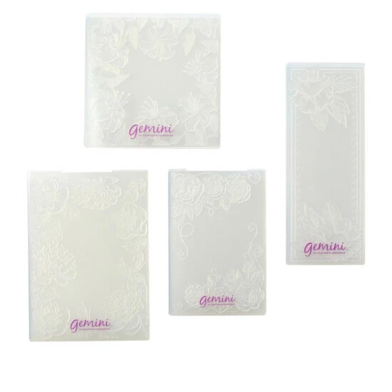 Crafter's Companion Floral Frame 3D Embossing Folders 1 Crafter's Companion Floral Frame 3D Embossing Folders
