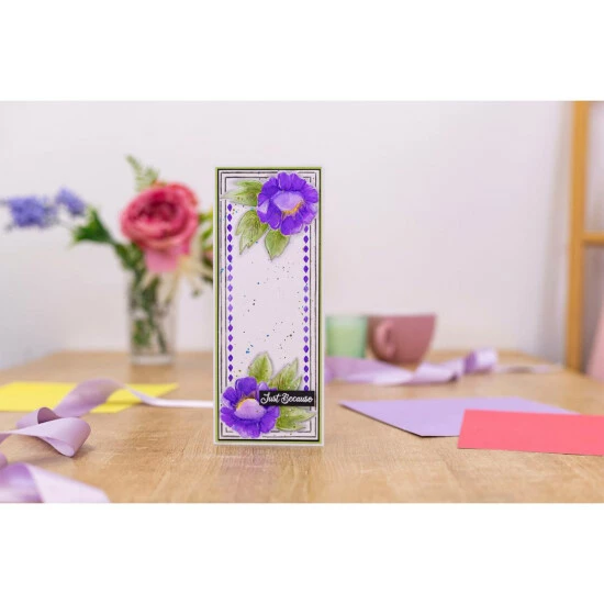 Crafter's Companion Floral Frame 3D Embossing Folders 3 Crafter's Companion Floral Frame 3D Embossing Folders - Image 3