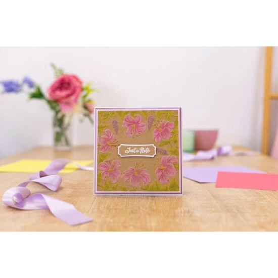 Crafter's Companion Floral Frame 3D Embossing Folders 7 Crafter's Companion Floral Frame 3D Embossing Folders - Image 7