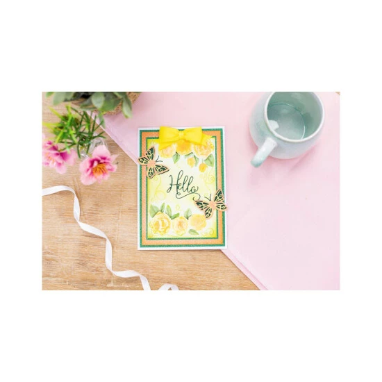 Crafter's Companion Floral Frame 3D Embossing Folders 8 Crafter's Companion Floral Frame 3D Embossing Folders - Image 8