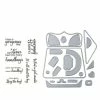 Crafter's Companion Classy Shaped Card Stamps/Dies