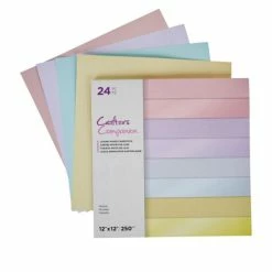 Crafter's Companion 12" X 12" Luxury Mixed Card Stock - 24 Sheets Cream -Crafter's Companion Sales unnamed file 641
