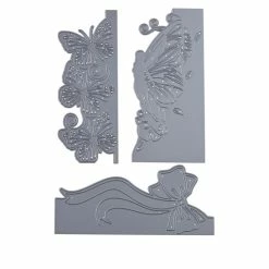 Crafter's Companion Gemini Butterfly And Bows Edge'able Dies