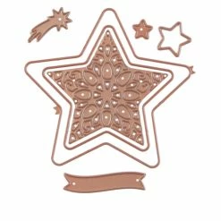 Crafter's Companion Opulent Star Gatefold Die