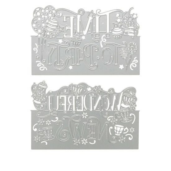 Crafter's Companion Wonderful News Edge'ables Dies 1 Crafter's Companion Wonderful News Edge'ables Dies