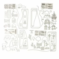 Crafter's Companion 3D Scene Builder Stamp & Die Set Mega Bundle