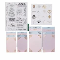 Crafter's Companion Family Sentiment Verse Stamp Set