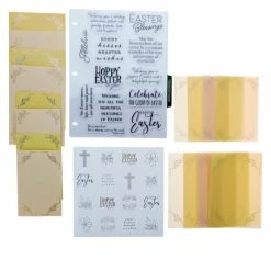 Crafter's Companion Easter Sentiment Stamp Kit