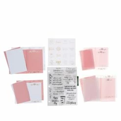 Crafter's Companion Valentine Verse Sentiment Stamp Kit
